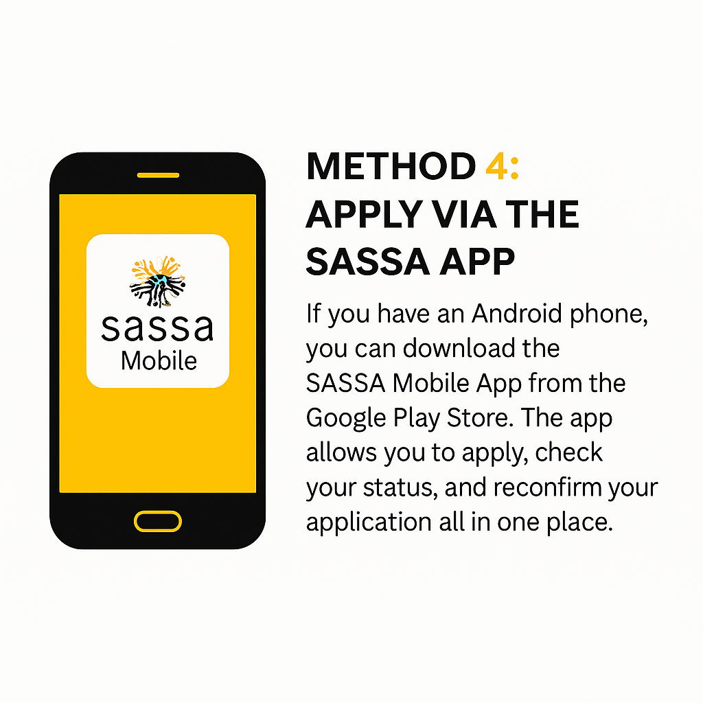 apply via sassa app